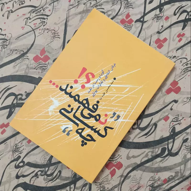 کتاب چه کسانی نمی فهمند نوشته سید محسن طیب نیا انتشارات رسالت