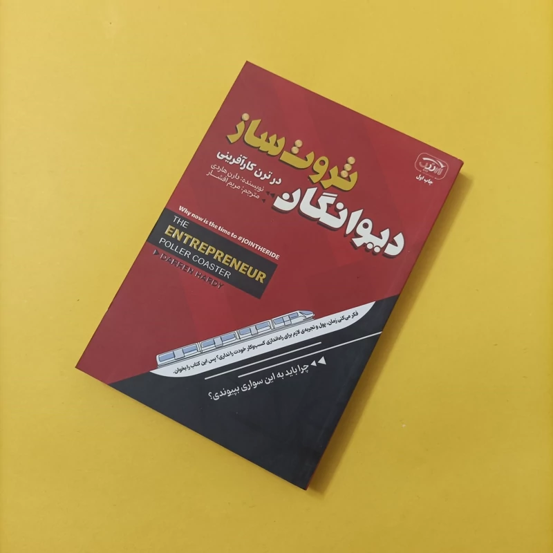 کتاب دیوانگان ثروت ساز در ترن کارآفرینی ترجمه مریم افشار
