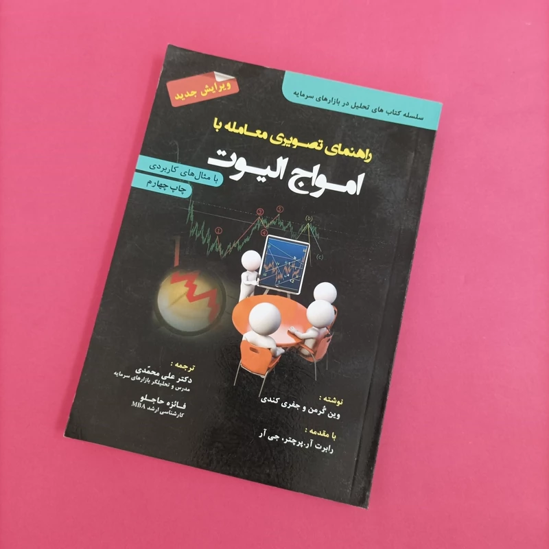 کتاب راهنمای تصویری معامله با امواج الیوت با مثال های کاربردی