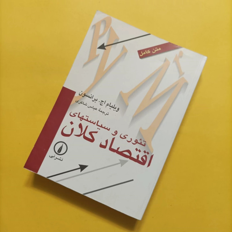 کتاب تئوری و سیاستهای اقتصاد کلان ترجمه عباس شاکری نشر نی