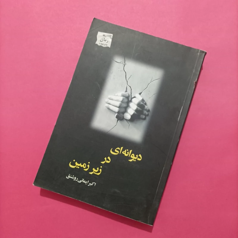 کتاب دیوانه ای در زیر زمین نوشته اکبر ایمانی روشنق