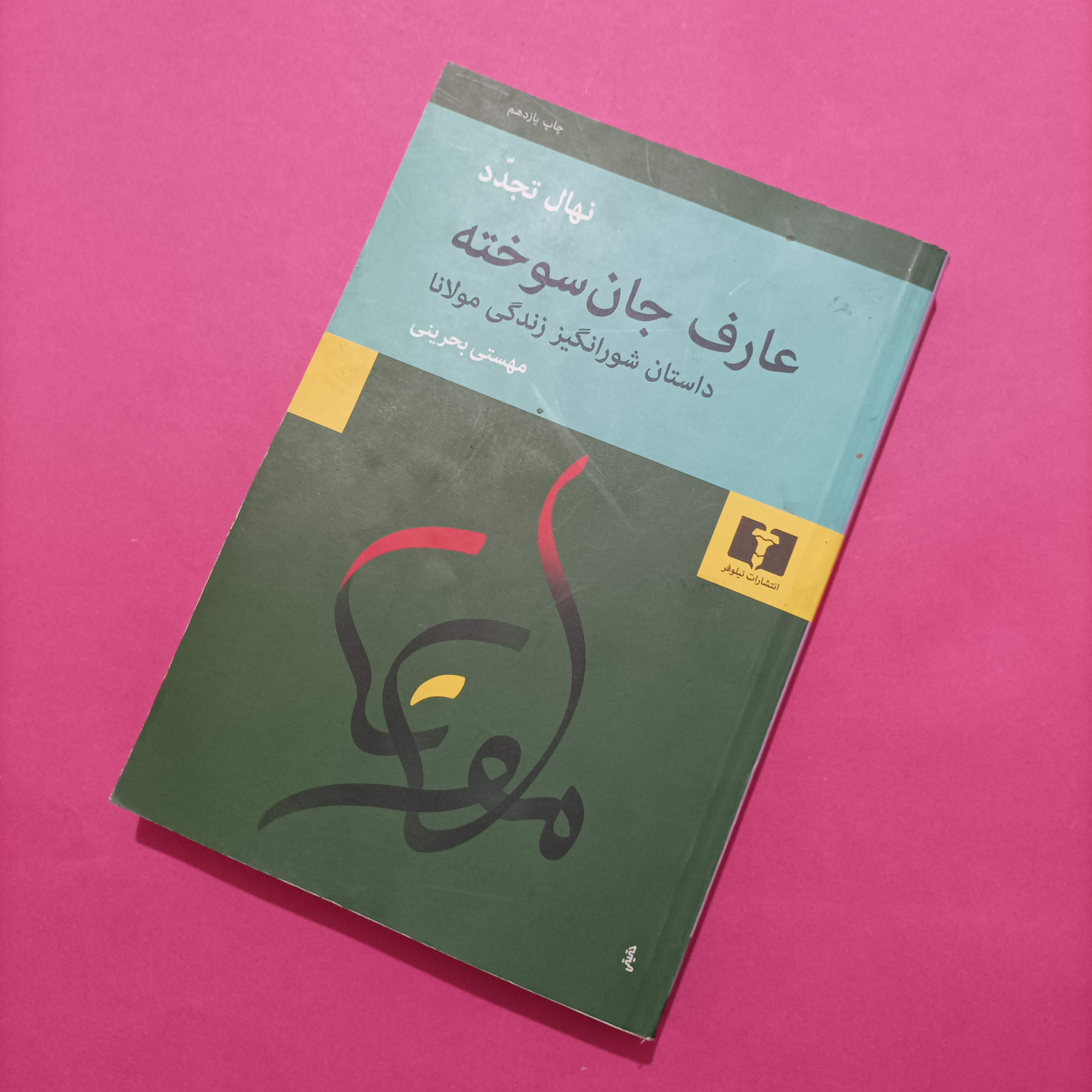 کتاب عارف جان سوخته نوشته نهال تجدد انتشارات نیلوفر دست دوم